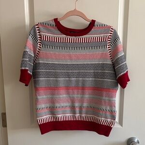 Brooks Brothers Red and White Striped Top